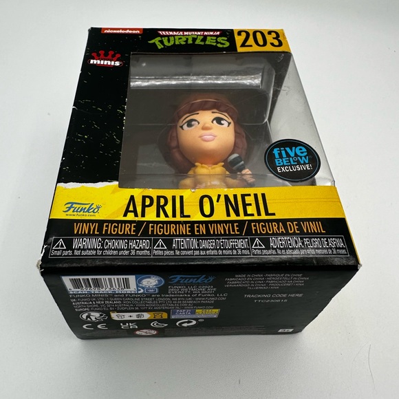 Nickelodeon Minis Teenage Mutant Ninja Turtles Splinter & April (Set of 2) - Picture 11 of 11